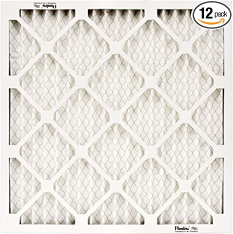 NaturalAire Standard Air Filter, MERV 8, 20 x 20, 1-inch, 12-Pack (Renewed)