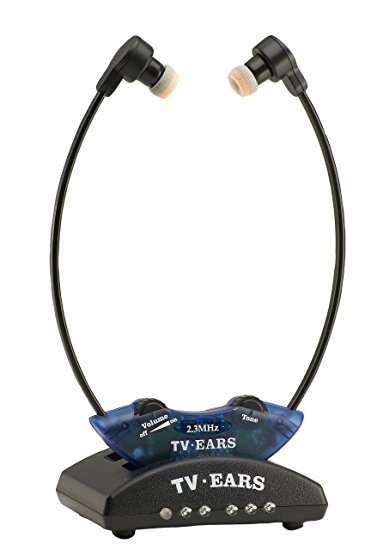 TV Ears 10321 2.3 System Wireless Headset System (Blue) (Discontinued by Manufacturer)