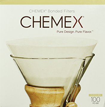Chemex Pre Folded Circle Coffee Filter (100 Filters)