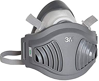 3M 1200 Single Filter Half Facepiece Reusable Respirator with 3M 1744C P2 (94%) Particulate Filter (Single) and 3M 1700 Filter Holder (Single)