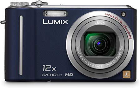 Panasonic Lumix DMC-ZS3 10MP Digital Camera with 12x Wide Angle MEGA Optical Image Stabilized Zoom and 3 inch LCD (Blue)