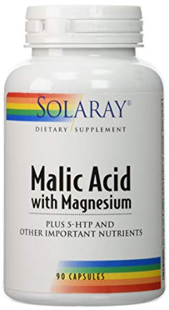 Solaray - Malic Acid With Magnesium, 90 capsules