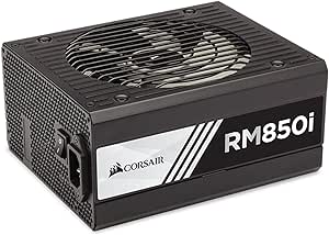 Corsair RM850i PC-Netzteil (Voll-Modulares Kabelmanagement, 80 Plus Gold, 850 Watt, EU)