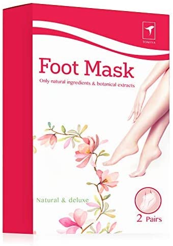 Exfoliating Foot Peel Mask For Softer, Smooth Feet- Gently Peel Away Calluses & Dead Skin, Repair Rough Heels, Get Beautiful Baby Feet in 7 Days (2 Pack)