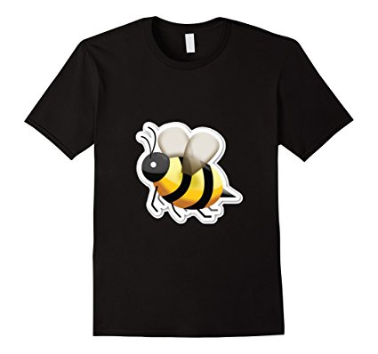 Bee Emoji T-Shirt Bumblebee Emoticon Honeybee