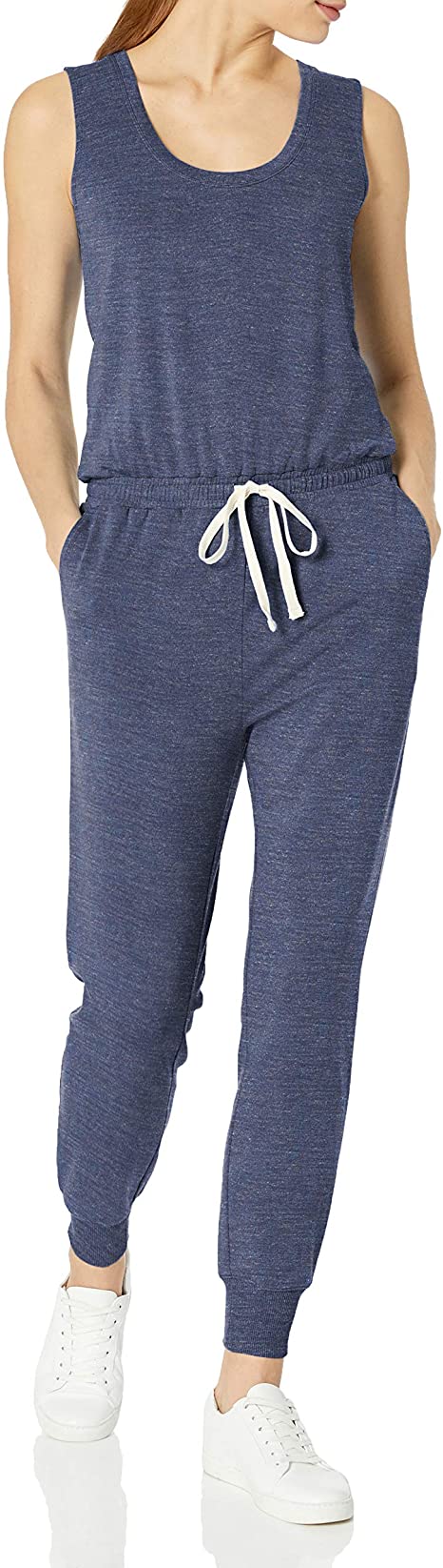 Amazon Essentials Women's Studio Terry Fleece Jumpsuit