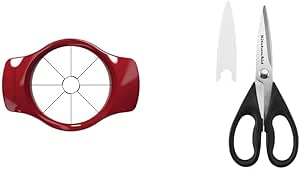 KitchenAid Classic Fruit Slicer, Shears with Protective Sheath, Stainless Steel, 8.72-Inch