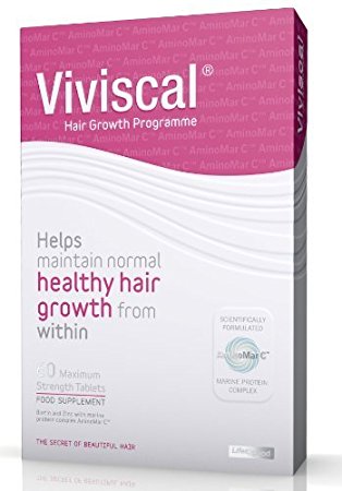 Viviscal Maximum Extra Strength Hair Growth Vitamin Supplements, 60-Tablets
