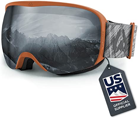 WILDHORN Cristo Ski Goggles - US Ski Team Official Supplier - Snow Goggles for Men, Women & Youth