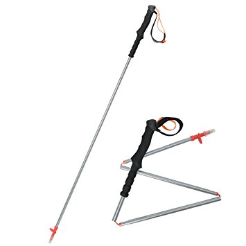 Mountaintop Trekking Poles/Walking Sticks/Hiking Poles - 2 Pack