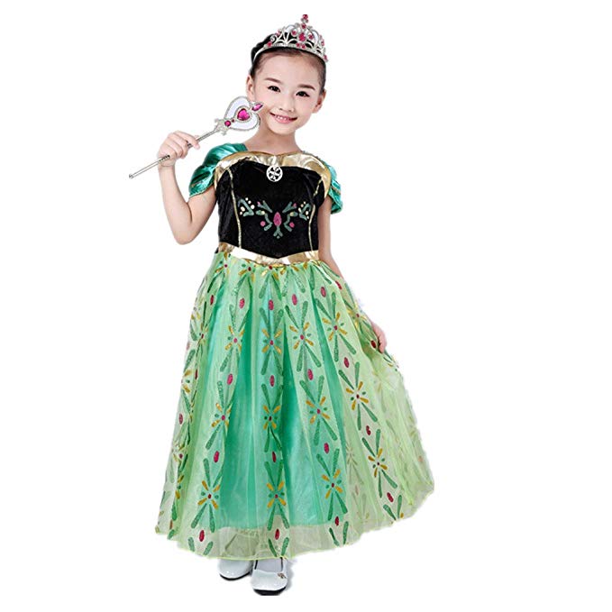 DreamHigh Little Girls Princess Cosplay Halloween Costume Dress