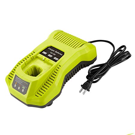 YABELLE P117 Dual Chemistry IntelliPort Charger for All Ryobi 12V-18V ONE  Lithium Battery & NiCad NIMH Battery US Plug (Battery Not Included, Charger Only)