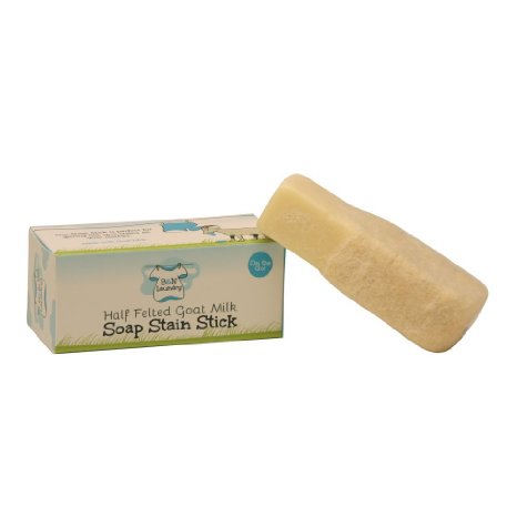 B&N Laundry Goat Milk Soap Stain Stick. Stain Remover & Natural Cleaning Product For All-Natural Stain Removal for your Clothes & Chemical Free Ingredients that Get the Toughest Stains Out