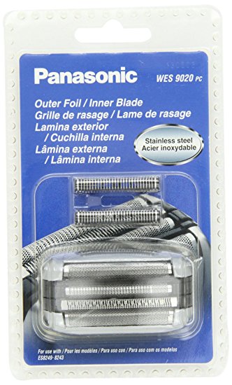 Panasonic WES9020PC Electric Razor Replacement Inner Blade and Outer Foil Set for Men