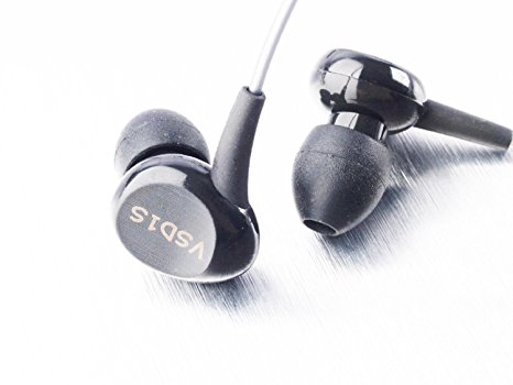 VSonic VSD1S Dynamic Noise-Isolation Earphones Earbuds Headphone