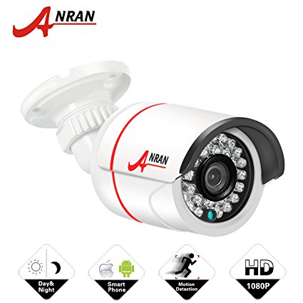 ANRAN 1080P HD 2.0 Megapixel Onvif 30fps IP Network Camera IR Day Night Vision Outdoor