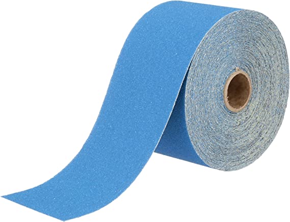 3M Stikit Blue Abrasive Sheet Roll, 36217, No Hole, 2.75 in x 20 yd, 80  Grade, Automotive Sanding Roll Sandpaper for Coating Removal, Body Repair, Auto Sanding