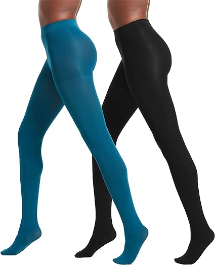 No Nonsense Women's Super Opaque Control-Top Tights