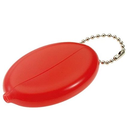 Lucky Line Assorted Squeeze Coin Holder Key Chain 94101