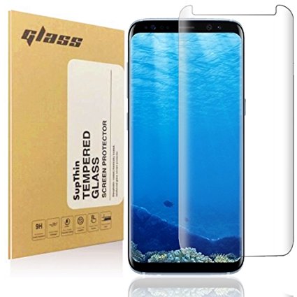 Galaxy S8 Plus Screen Protector SupThin Full Coverage HD Clear Anti-Scratch Protective Film Screen Protector for Samsung Galaxy S8