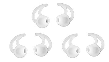 3 Pairs Medium Size Replacement Silicone Earbuds Tips for Bose