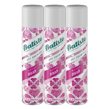 Batiste Dry Shampoo, Blush, 3 Count (Packaging May Vary)