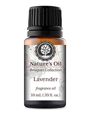 Lavender Fragrance Oil 10ml for Floral Diffuser Oils, Making Soap, Candles, Lotion, Home Scents, Linen Spray and Lotion