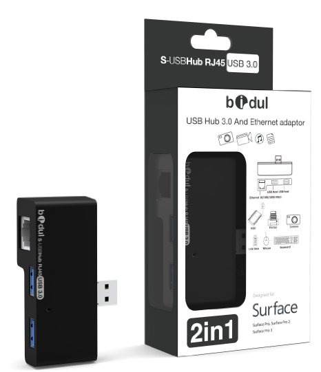 Bidul Microsoft Surface 2-In-1 Ethernet S-USBHub RJ45 30