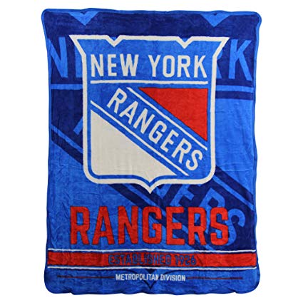 The Northwest Company NHL Breakaway Super Soft Plush Throw Blanket (Columbus Blue Jackets)