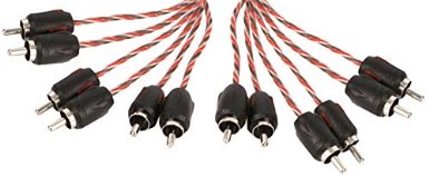 Stinger SI4620 20 -Foot of 6-Channel 4000 Series RCA Interconnect Cables
