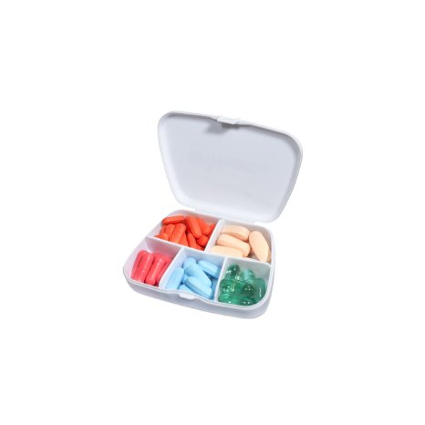 Vitaminder Pocket Pill, Divided Pill Case, 60 Tablets
