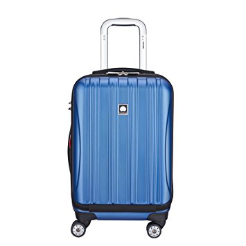 Delsey Luggage Aero Textured International Carry-on, Blue