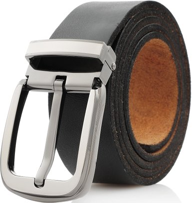Marino Mens Belt, One Piece Leather Strap with Removable Buckle, Enclosed in an Elegant Gift Box