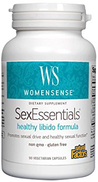 Natural Factors - WomenSense SexEssentials - Supports a Healthy Libido, 90 Vegetarian Capsules