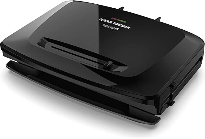 George Foreman RPGV3201BK, 8-Serving, Black