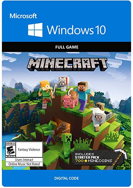 Minecraft Windows 10 Starter Collection - Windows 10 [Digital Code]