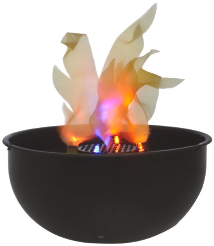 Fortune Products FLM-200 Cauldron Flame Light, 9.75" Bowl Diameter x 4.5" Height