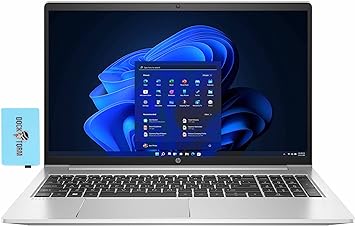 HP ProBook 455 15.6" 60Hz FHD IPS Laptop (AMD Ryzen 5 7530U 6-Core, 32GB RAM, 1TB PCIe SSD, Backlit KYB, Fingerprint Reader, WiFi 6E, HD Webcam, Win 11 P) Hub