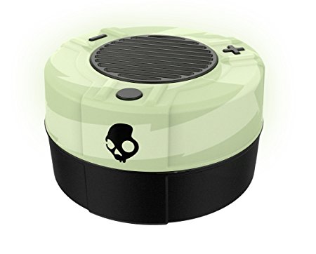 Skullcandy SCS7BUGW-445 Locals Only Collection Soundmine 2015 Rugged Rechargeable Wireless Bluetooth Portable Speaker - Glow in the Dark/Black