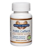 PURE Caffeine Pills - 200mg Extracted from Coffee Beans - No Other Ingredients - Vegetarian Capsule
