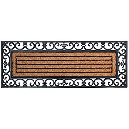 Esschert Design Rubber and Coir Doormat, X-Large