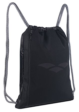 MIER Lightweight Gym Bag Backpack Drawstring Sackpack for Men,Women,Girls,Boys