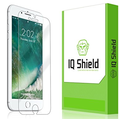 iPhone 8 Screen Protector (Max Edge-To-Edge Coverage)(2-Pack), IQ Shield LiQuidSkin Full Coverage Screen Protector for iPhone 8 HD Clear Anti-Bubble Film