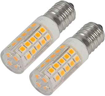 Reelco Mini E12 LED Light Bulbs 5Watt C7 Bulbs Warm White 3000K 120V Candelabra Bulb 40Watt Incandescent Bulbs Equivalent（2-Pack)