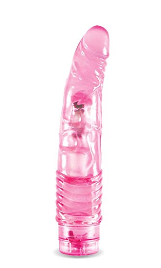 9" Thin Realistic Vibrating Dildo - Powerful Multi Speed Long Veiny Vibrator - Sex Toy for Women - Sex Toy for Adults (Pink)