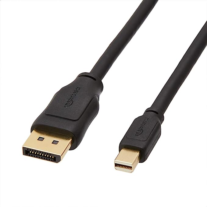 AmazonBasics Mini DisplayPort to DisplayPort Cable - 3 Feet