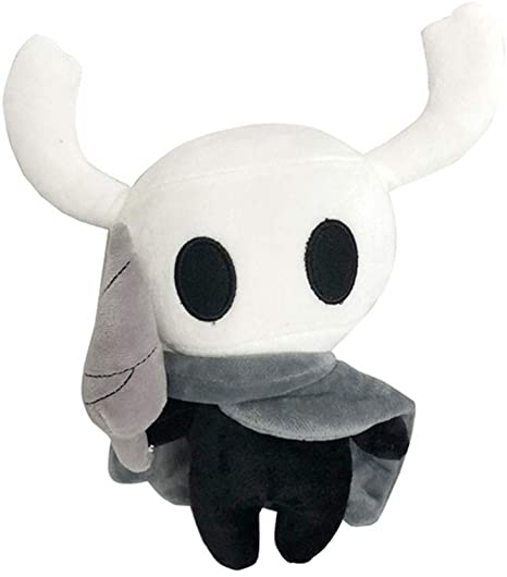 Bowinr Hollow Knight Plush Toy, 12 inch The Knight Stuffed Plush Toy Doll for Home Sofa Decor