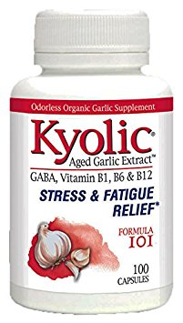 Kyolic Formula 101 Aged Garlic Extract Stress and Fatigue (100-Capsules)