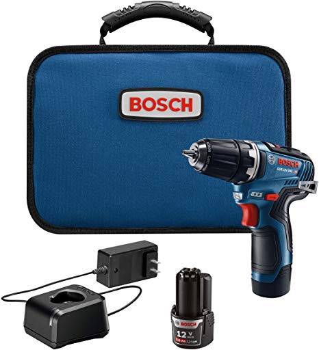 Bosch GSR12V-300B22 12V Max EC Brushless 3/8 In. Drill/Driver Kit