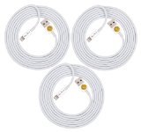 3PCS of HEAVY-DUTY Lightning to USB Sync Charger Data Cable Cord 6ft  2m for iPhone 5s  5c  5 iPhone 6  6plus ipad Air  Mini  iPod Touch 5 and Nano 7white white white